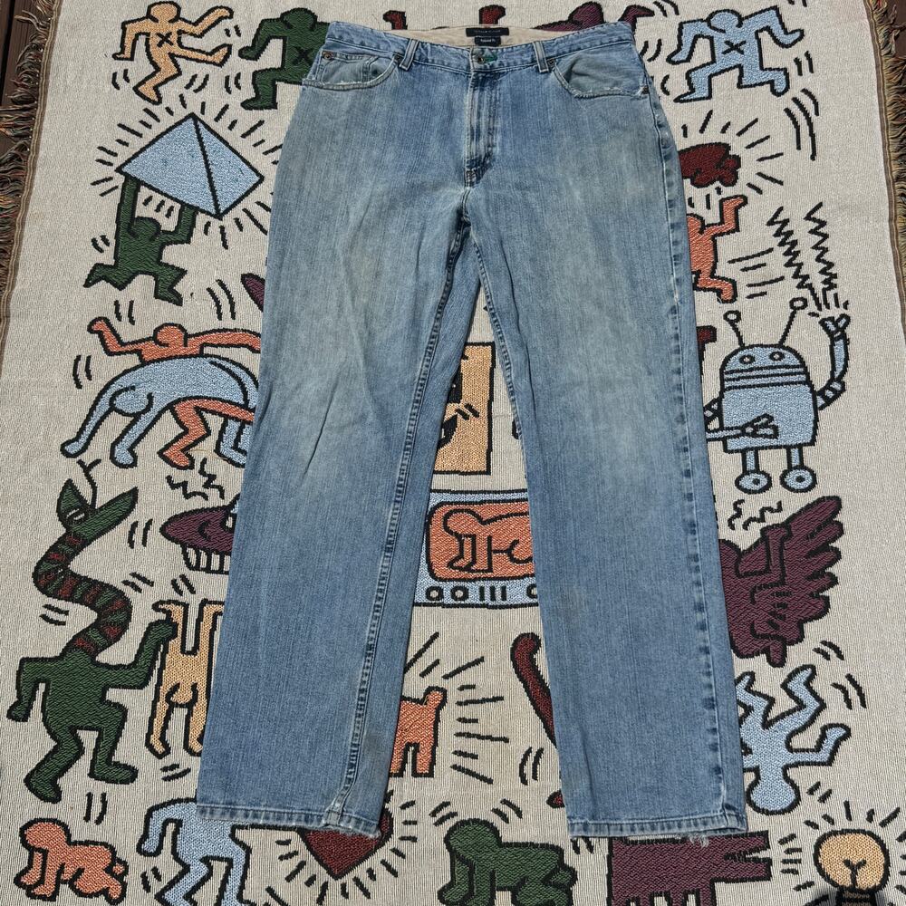 Y2K Vintage Tommy Hilfiger Light Wash Relaxed Fit Jeans